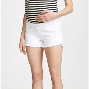 DL1961 Renee Maternity Shorts White 29